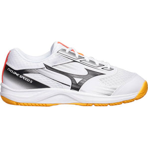 Mizuno Cyclone Speed 5 (Unisex) - White/Fiery Coral/Citrus