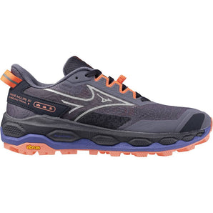 Mizuno Wave Mujin 11 (Womens) - Blue Granite/Silver/Striking Coral