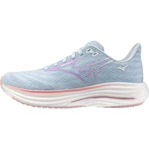 Mizuno Wave Rider 29 (Mizuno Wave Rider 29 (Womens) - Nantucket Breeze/Orchid Petal/Bleached Mauveomens) - Black Sand/White/Black