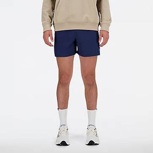 New Balance Race Short 5 Inch (Mens) - Navy
