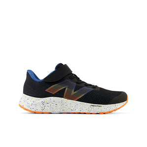 New Balance Fresh Foam Arishi Junior - Black with blue agate and blazing orange