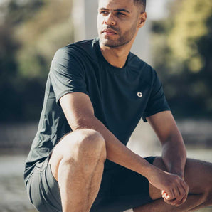 Gym+Coffee Relentless Tee (Mens) - Moss Green
