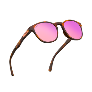 Sungod Miras 8 KO Polarised - Amber Tortoise/Rose