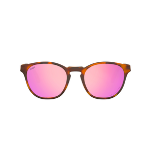 Sungod Miras 8 KO Polarised - Amber Tortoise/Rose