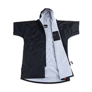 Dryrobe Dryrobe Advance Kids Short Sleeve - Black/Grey