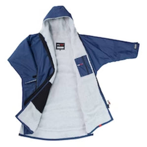 Dryrobe Dryrobe Advance Long Sleeve - Navy Blue/Grey