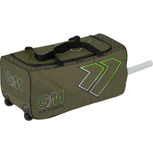GM 606 Wheelie Cricket Bag - Khaki