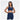 New Balance Sleek Medium Support Sports Bra - Navy