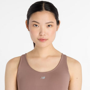 New Balance Run Bra (Womens) - Earth Shadow