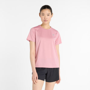 New Balance Essential T- Shirt (Womens) - Pink/Taff