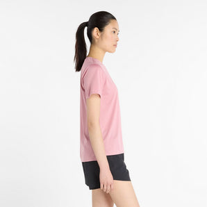 New Balance Essential T- Shirt (Womens) - Pink/Taff