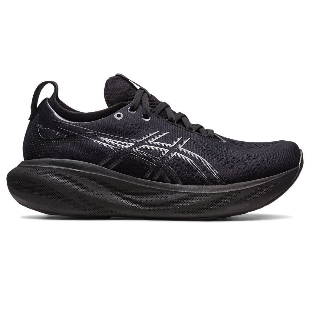 Gel-Nimbus 25 (Womens) - Black/Graphite Grey - RunActive