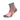 Balega Support Quarter Running Socks - Sherbert Pink/Mid Grey