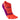 Toes Socklet Min - Hot Coral/Grape Juice/Charcoal - RunActive