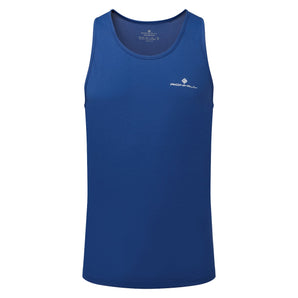 Core Vest (Mens) - Dark Cobalt/Bright White - RunActive