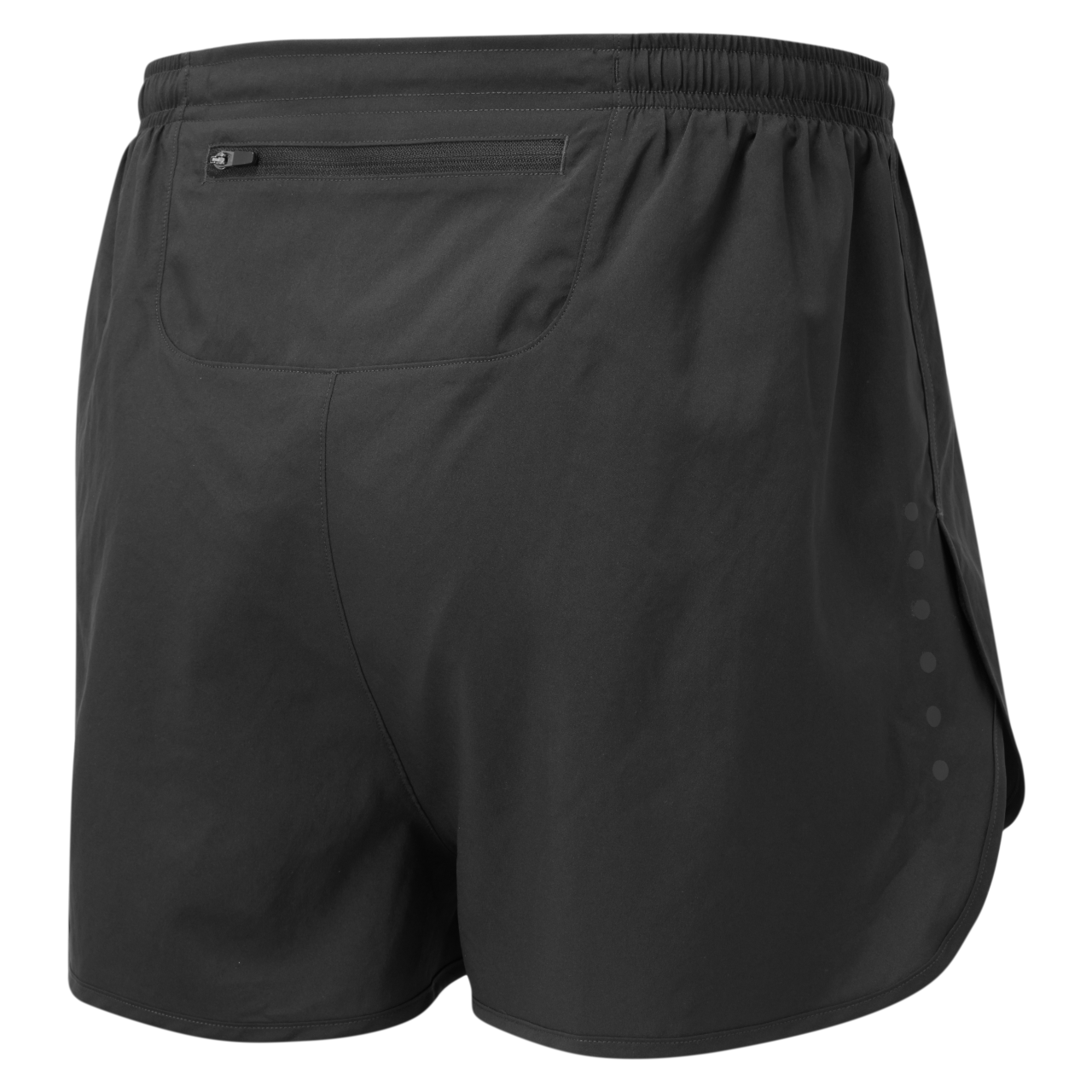 Core Racer Short (Mens) - Black/Bright White - RunActive