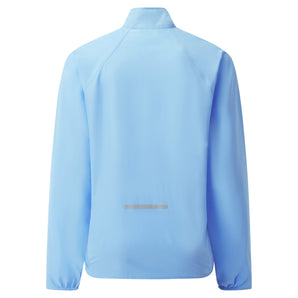Core Jacket (Womens) - Cornflower Blue/Bright White - RunActive