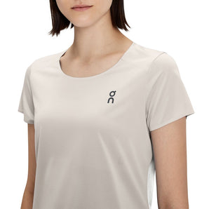 Performance- Tee (Womens) - Pearl/Undyed-White - RunActive