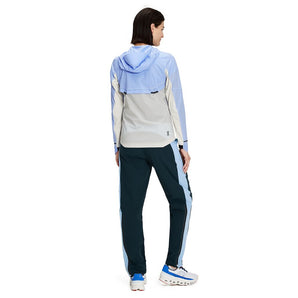 Weather Jacket (Womens) - Stratosphere/Pearl - RunActive