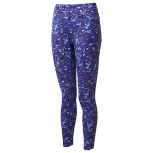 Life Tight (Womens) - Dark Cobalt Pebbles - RunActive
