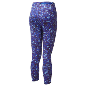 Life Tight (Womens) - Dark Cobalt Pebbles - RunActive