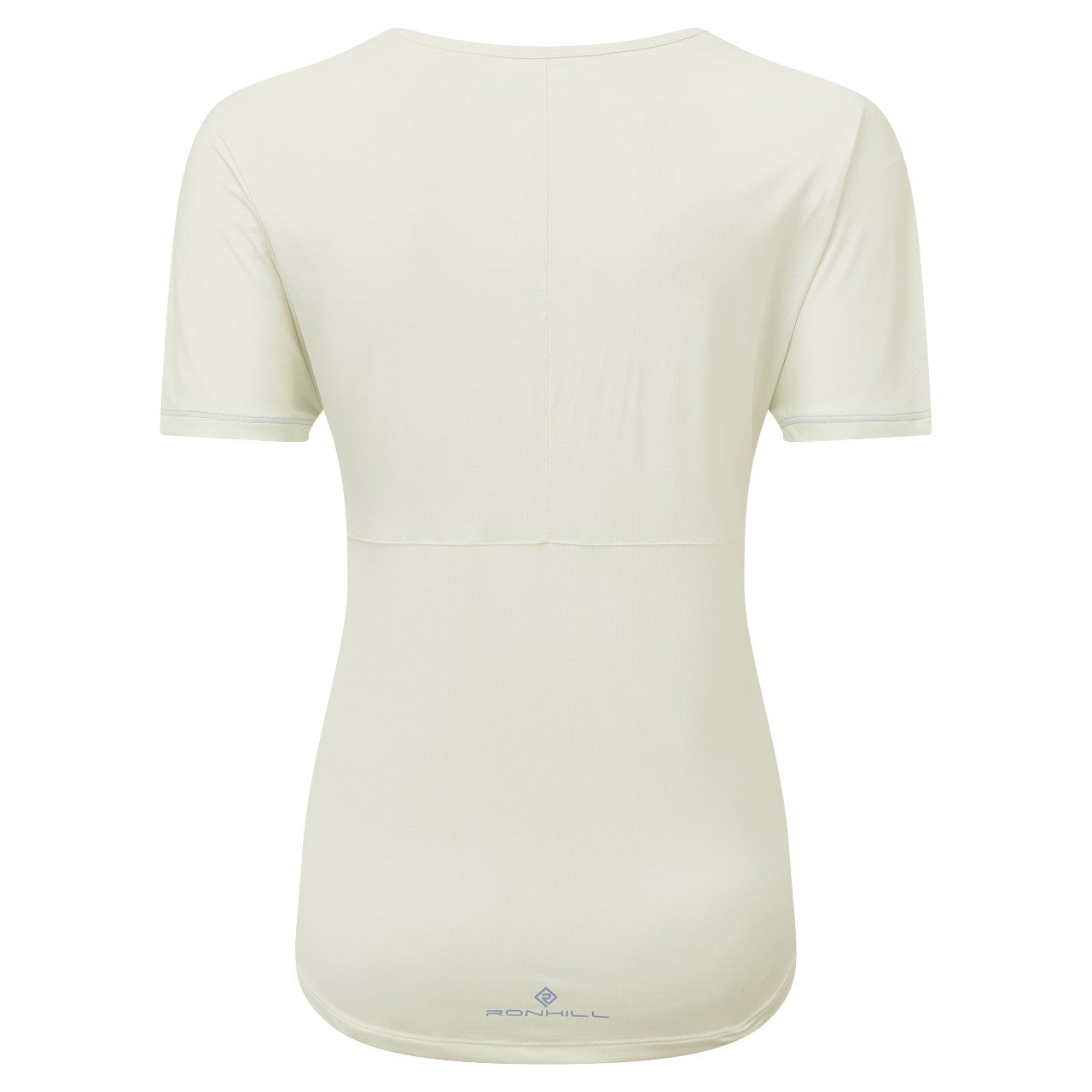 Tech Glide Short Sleeve Tee (Womens) - Lake Blue Marl/Vanilla - RunActive