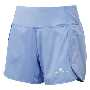 Tech Revive Short (Womens) - Lake Blue/Vanilla - RunActive