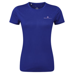 Tech Short Sleeve Tee (Womens) - Dark Cobalt/Ultraviolet - RunActive