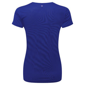 Tech Short Sleeve Tee (Womens) - Dark Cobalt/Ultraviolet - RunActive