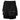 Tech Twin Short (Womens) - All Black - RunActive