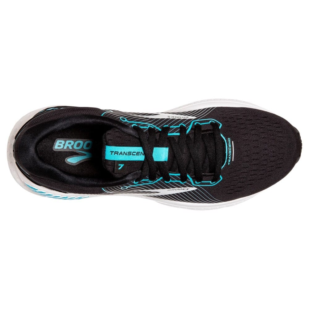 Brooks Transcend (Women's) Black/Ebony/Blue Bird
