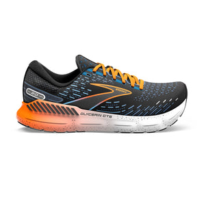 Glycerin GTS 20 (Mens) - Black/Classic Blue/Orange - RunActive