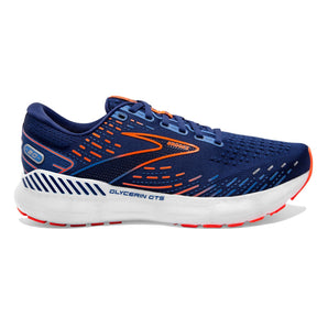 Glycerin GTS 20 Wide (Mens) - Blue Depths/Palace Blue/Orange - RunActive