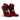 Hilly Active Quarter Minimum Cushioning - Burgundy/Fluo Yellow