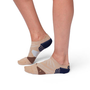 Low Sock (Women's) - Rosebrown/Grey-On Running-RunActive